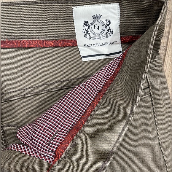NWT English Laundry Mens 5 Pocket Heavyweight Mid-Rise Pants Size: 32W x 29L - Picture 4 of 5
